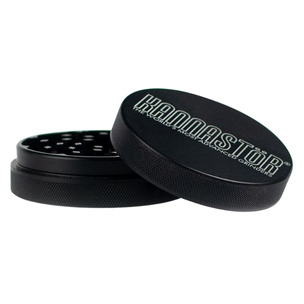 Ryot Kannastor Single Chamber Solid Top 2pc 2.5in Grinder / Black